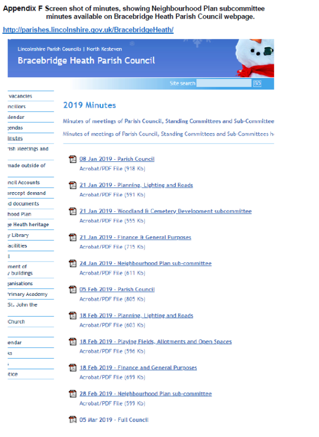 Screen shot of minutes on websites
