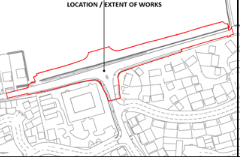 Canwick Avenue roadworks